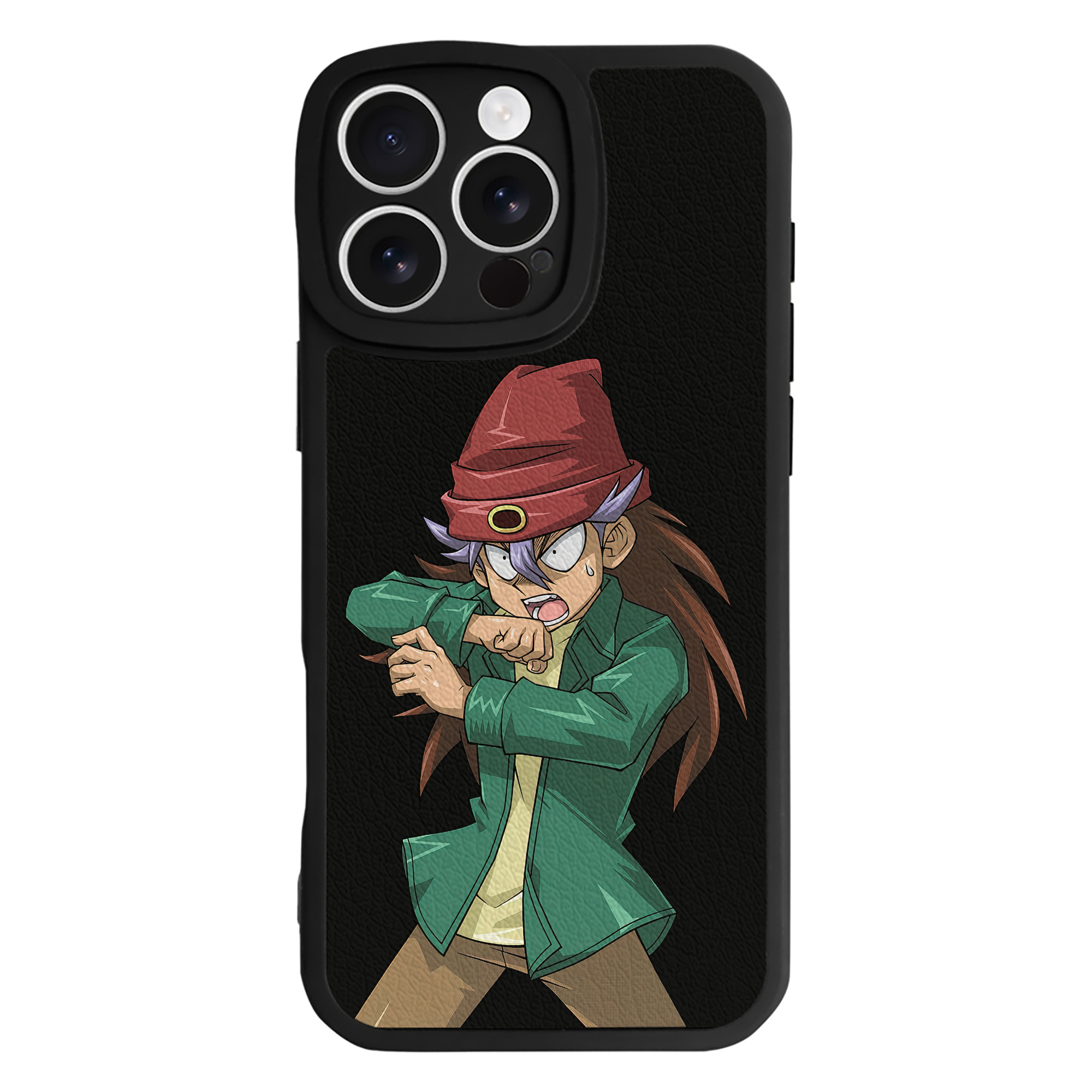 遊☆戯☆王 Yu-Gi-Oh! 【iPhone 16シリーズ対応】シリコンスマホケース（レザー調） 材質：シリコン